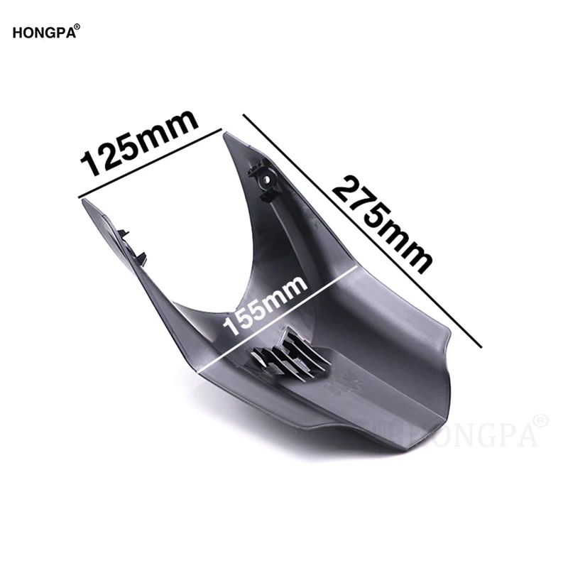 Black Motorcycle Front Mudguard Extender Fender Splash Extension Pad Accessories For BMW R1250GS LC ADV Adventure 2019 |