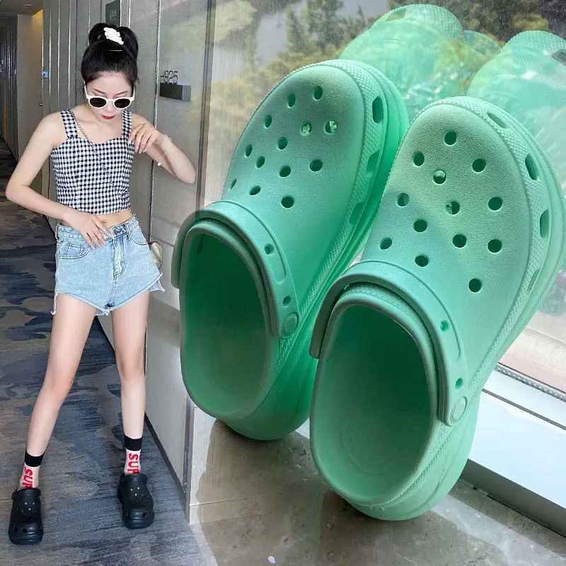 Шлепанцы женские летние Нескользящие на толстой подошве | Обувь