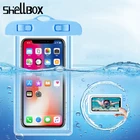 Водонепроницаемый чехол Shelbox для iPhone 7 8 Plus X Xs Max XR, универсальный чехол для смартфона, сухая сумка для Samsung S9
