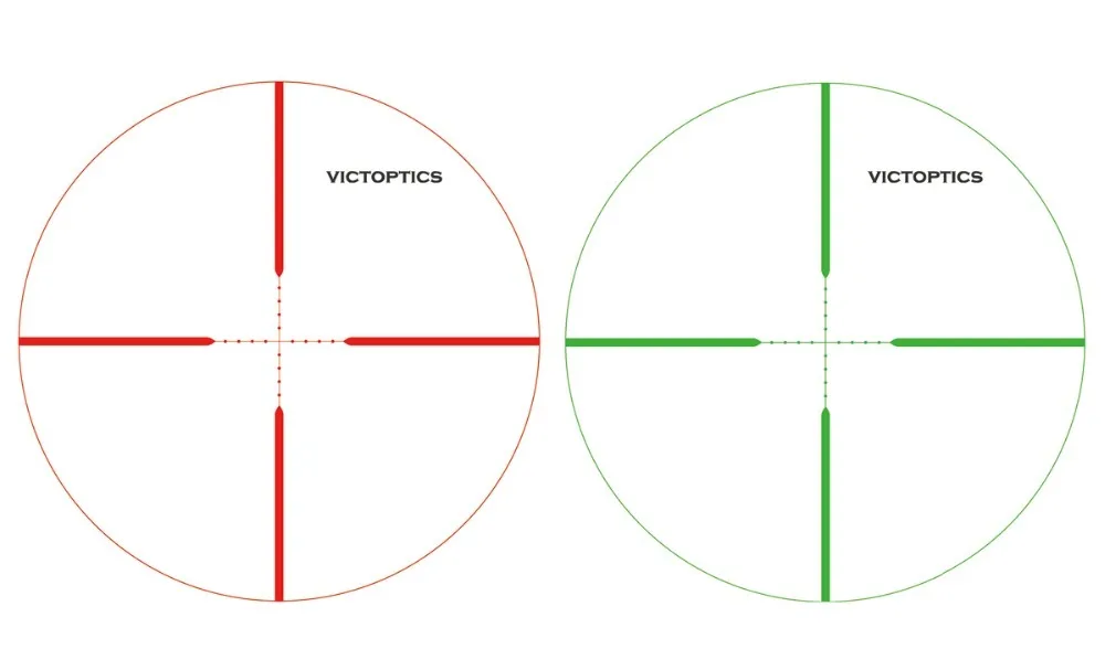10 шт. Victoptics 3-9x40 компактный прицел Красная и зеленая подсветка 25,4 мм один дюйм область