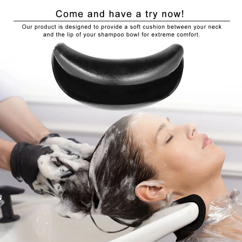 

Hair Spa Salon Wash Neck Rest Cushion Gel Hair Shampoo Bowl Neck Rest Pillow Basin Gripper Salon Hairdressing Sink Basin Tools