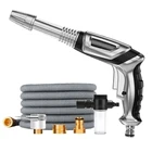 Новое высокое Давление стиральная машина для пены автомойки горшок водяной пистолет гибкий волшебный расширяющийся садовый шланг для полива Пластик инструмент для чистки трубки