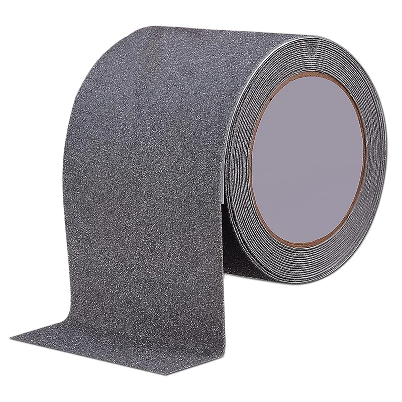 

Anti Slip Tape Grip Tread Tape Waterproof 4Inch x 33Ft Heavy Duty Abrasive Adhesive Grey Tape for Steps Floor Ramps