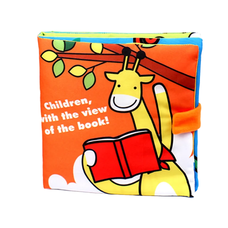 Детские игрушки Детская Мягкая Книга сенсорный 1 год младенец или малыш