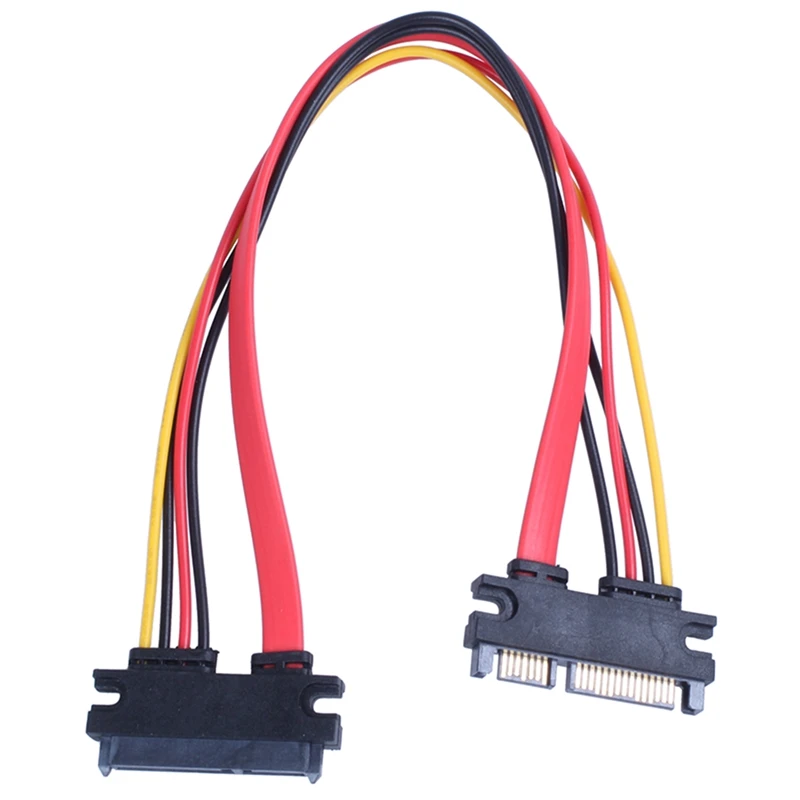 30 см кабель удлинитель для передачи данных SATA M / F 22P 7 + 15pin|Кабели VGA| |