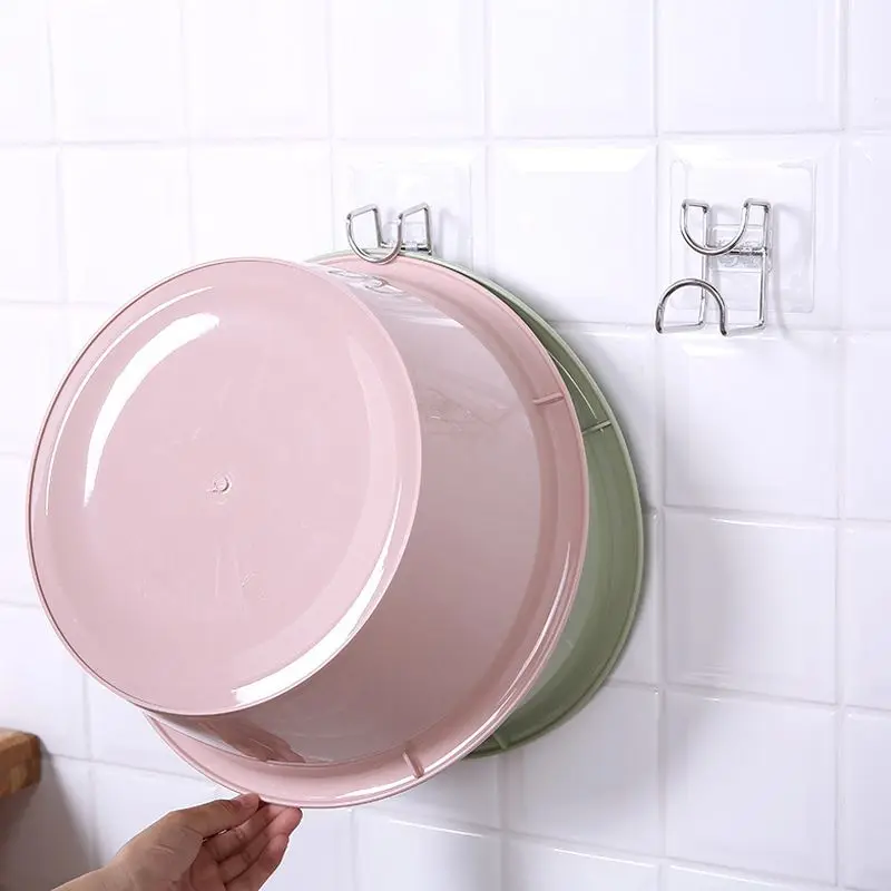 Умывальник вешалка крючок для ванной Кухня бассейна многоразовые крючки