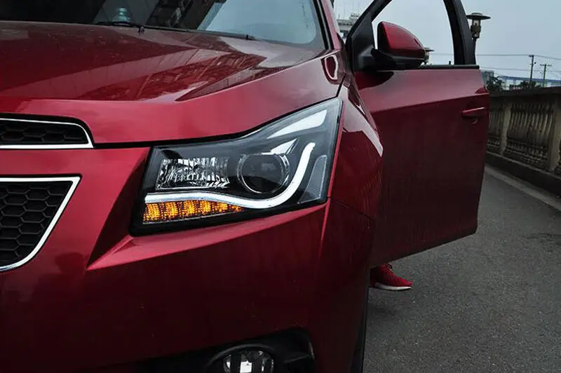 Автомобильный ангел демон глаза передняя фара HID Белый Ремонт для Chevrolet Cruze 2009 2010