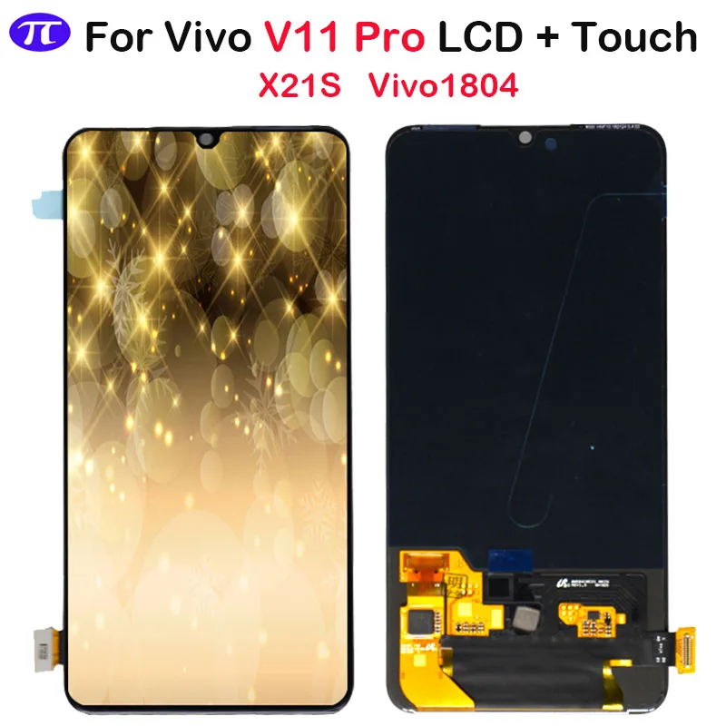 6,41 ''для vivo V11Pro ЖК-дисплей с сенсорным экраном для vivo X21s 1804 дигитайзер сборка Замена для V11 PRO x21s ЖК