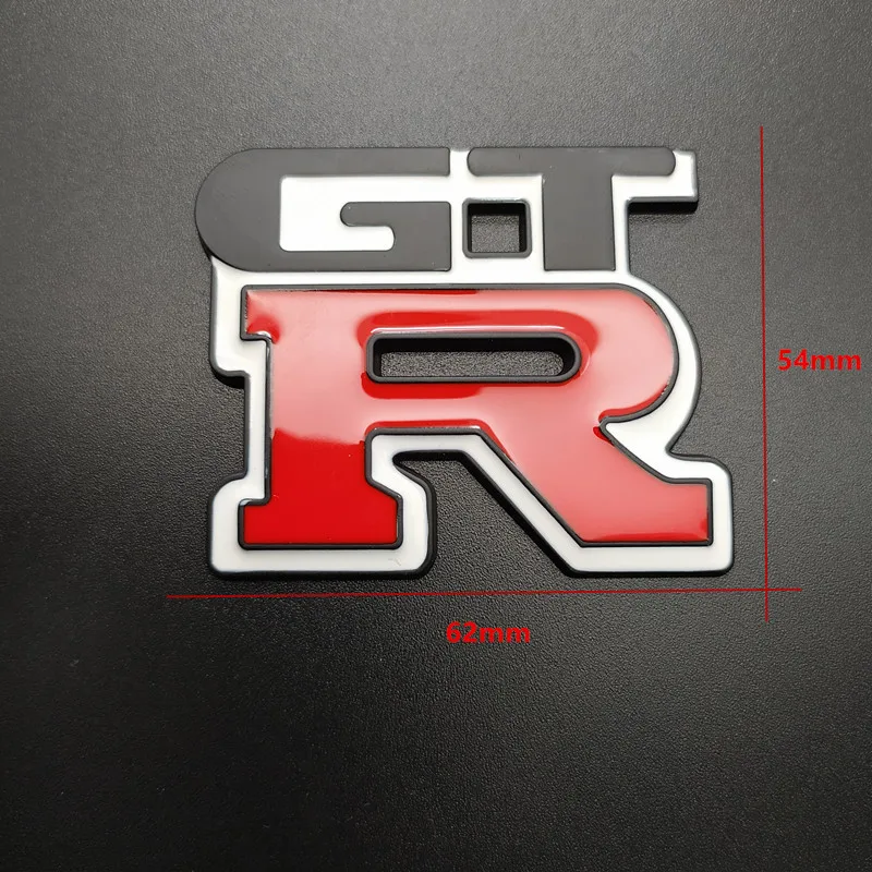 1 шт. металлический 3d значок на переднюю решетку GTR эмблема наклейка для