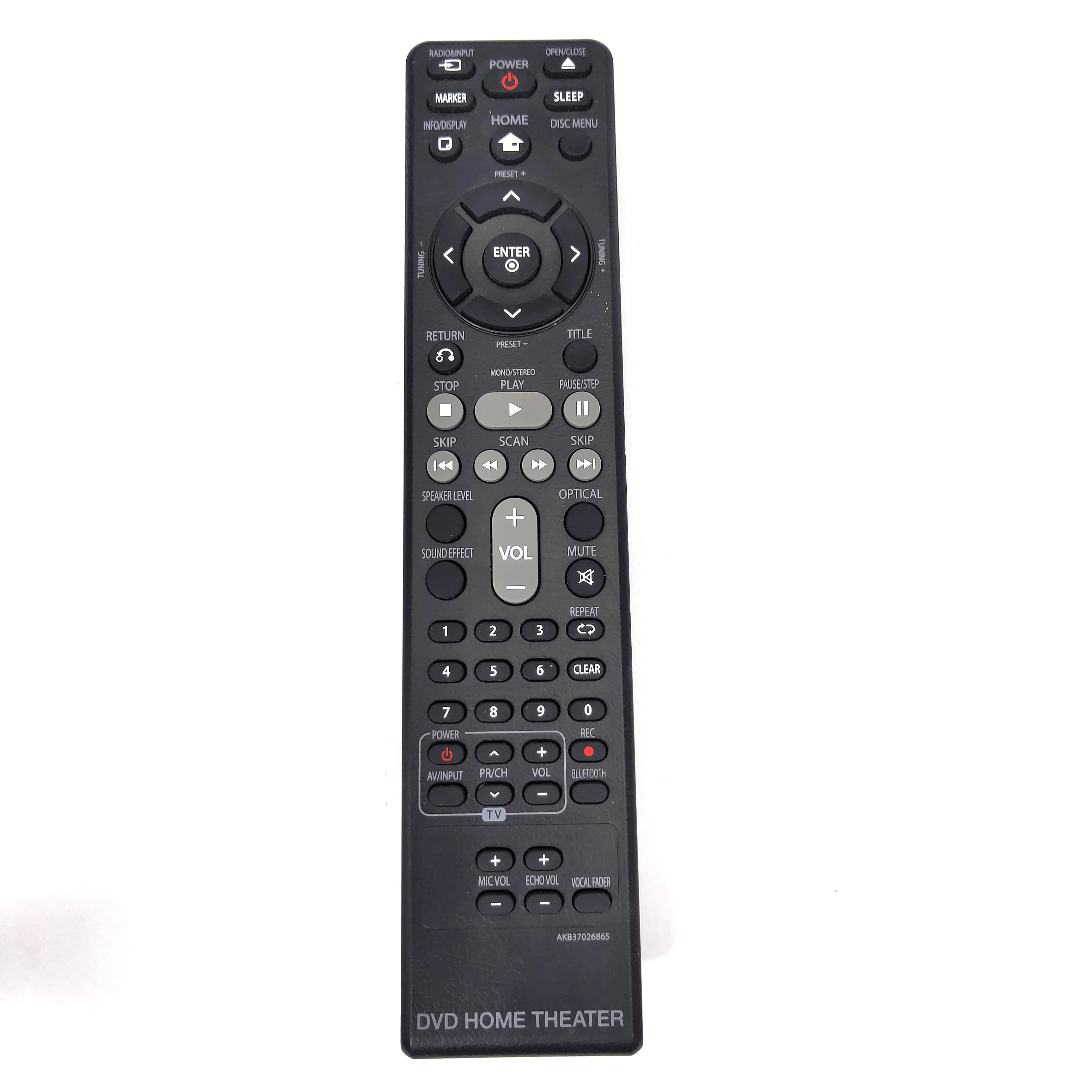 Б/у оригинальный приемник AKB37026865 для LG DVD домашний кинотеатр дистанционное