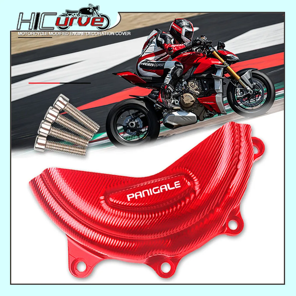 

For DUCATI V4 PANIGALE Streetfighter V4 Motorcycle Engine Case Stator Clutch Cover Guards Crash Pad Frame Sliders Protector