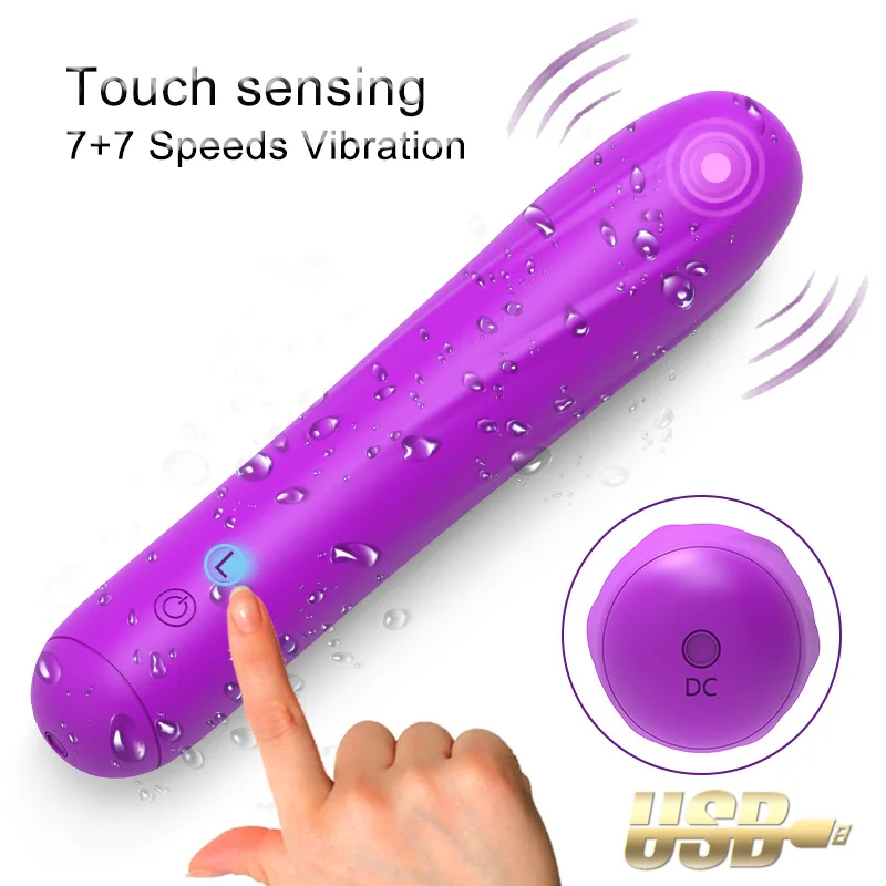 Новинка чувствительный к касанию вибратор для точки G женщин женская мастурбация