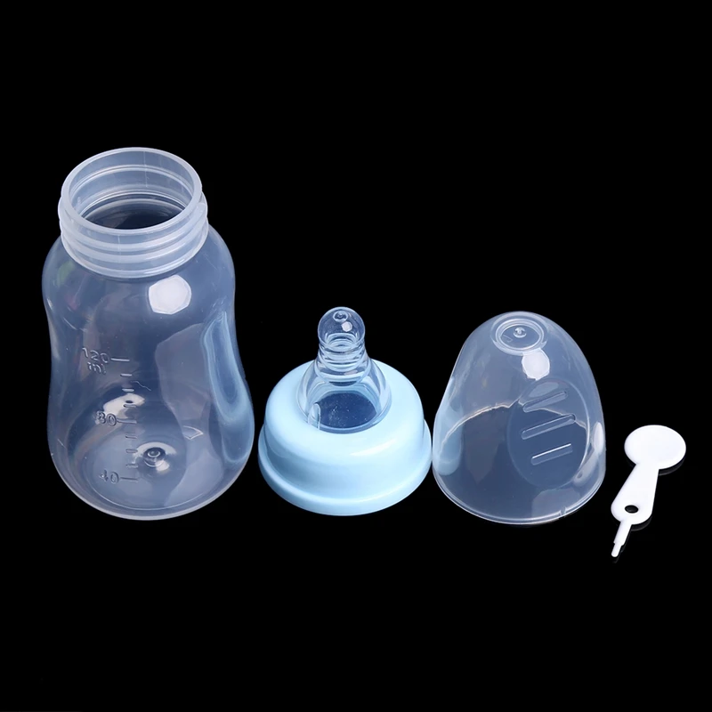 Drop Ship 120ml Baby Newborn Nursing Nipple Bottle Silicone Pacifier Milk Water Feeding