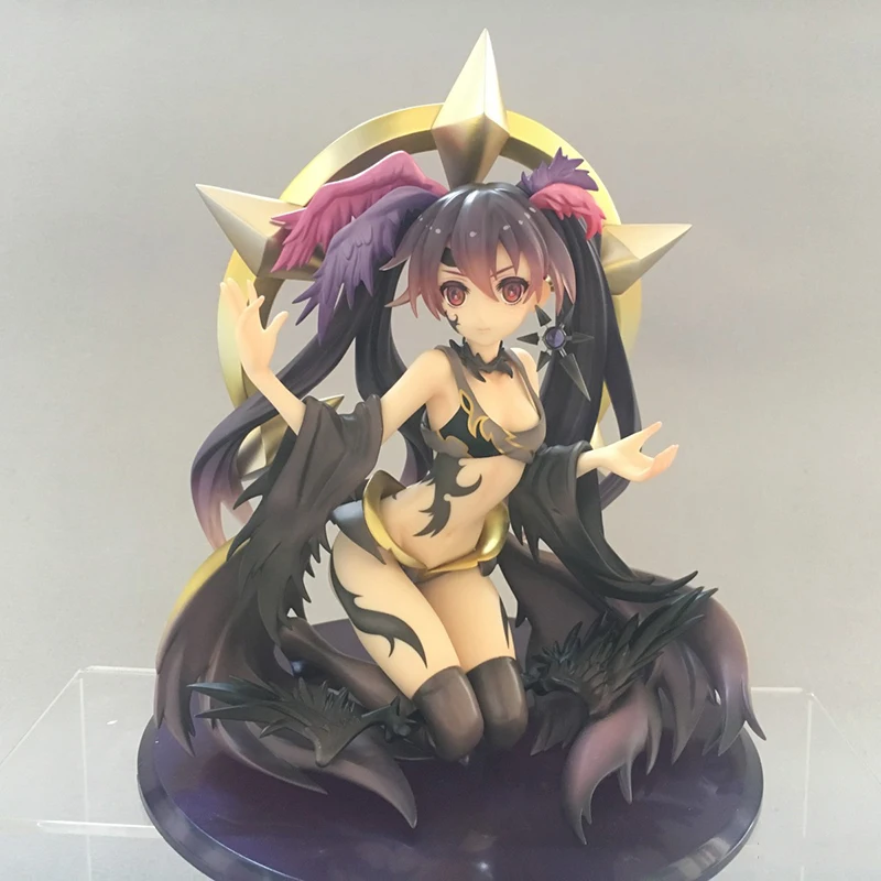 

Select The Infected Person 17cm WIXOSS Yuihime Action Figure Anime Black Dot Miko PVC Collection Model Dolls Toys for Boy Gifts
