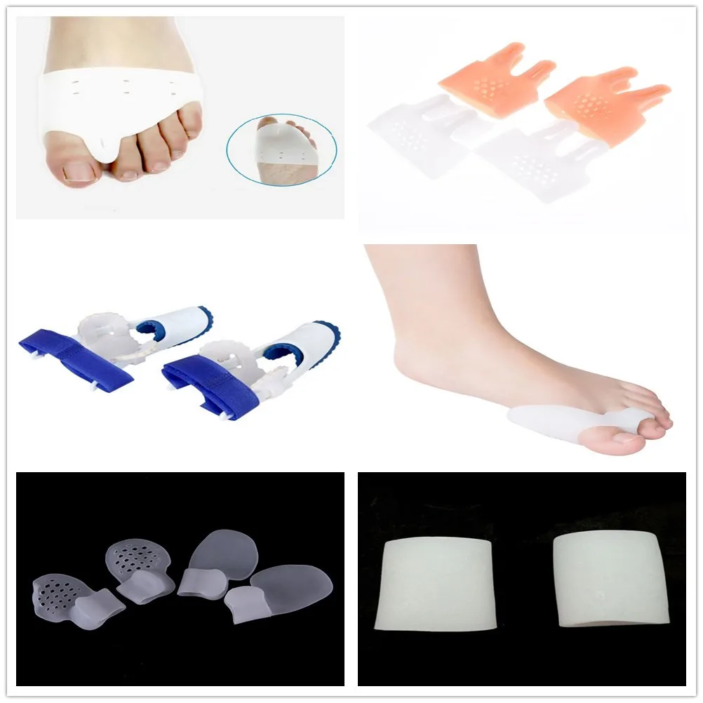 1 пара разделитель пальца ноги 24 часа ортопедический для бурсита большого стопы
