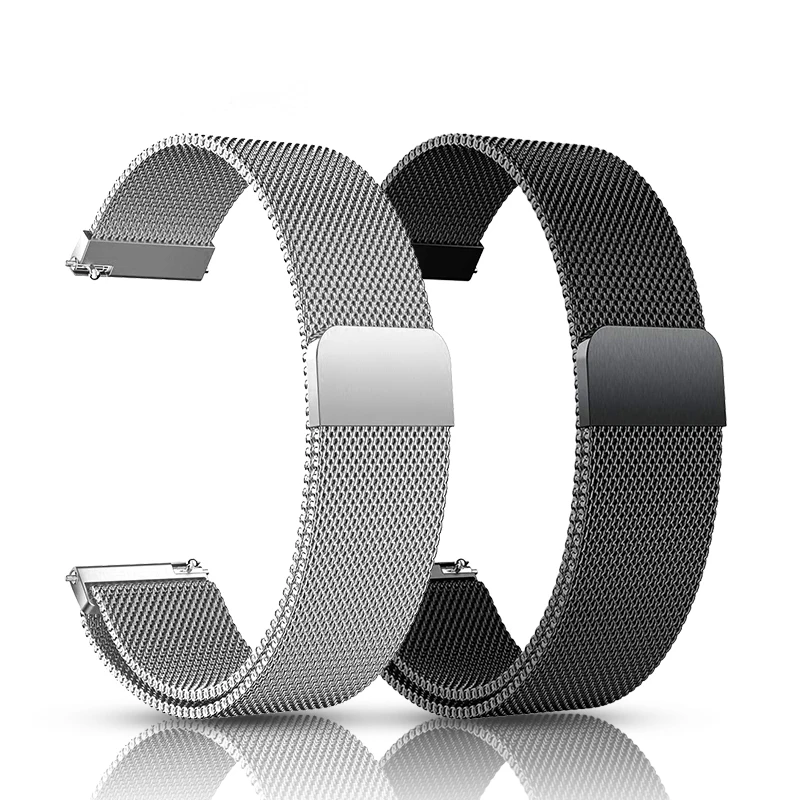 Миланский Браслет для samsung Galaxy 46 мм 42 мм gear s2/S3 сменный ремешок для Amazfit GTR/HONOR Magic WATCH 2 аксессуары