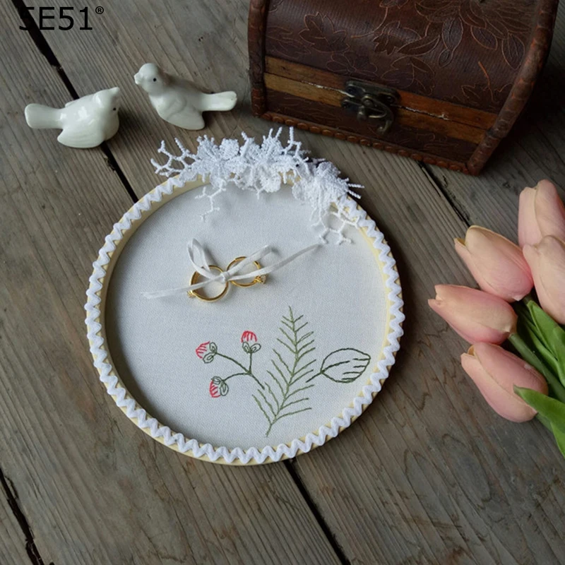 Свадебные аксессуары ручной работы кольцо коробка Настройка Креативные ремесла