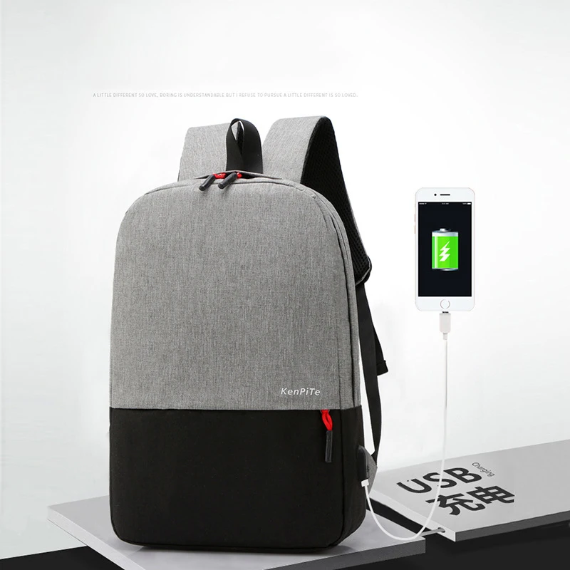 Рюкзаки для ноутбука мужские дорожные сумки деловой рюкзак мужской с usb-портом 14