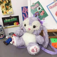new backpack cartoon rabbit plush toy bag 2021 new cute doll female backpack backpack purse plush backpack bunny plush