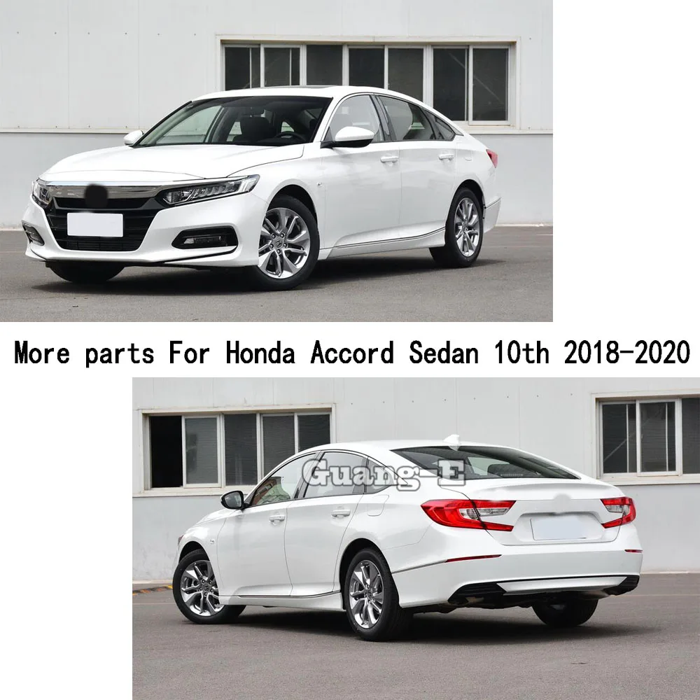 

Car Styling Door Inner Window Glass Panel Armrest Lift Switch Button Trim 4pcs For Honda Accord Sedan 10th 2018 2019 2020