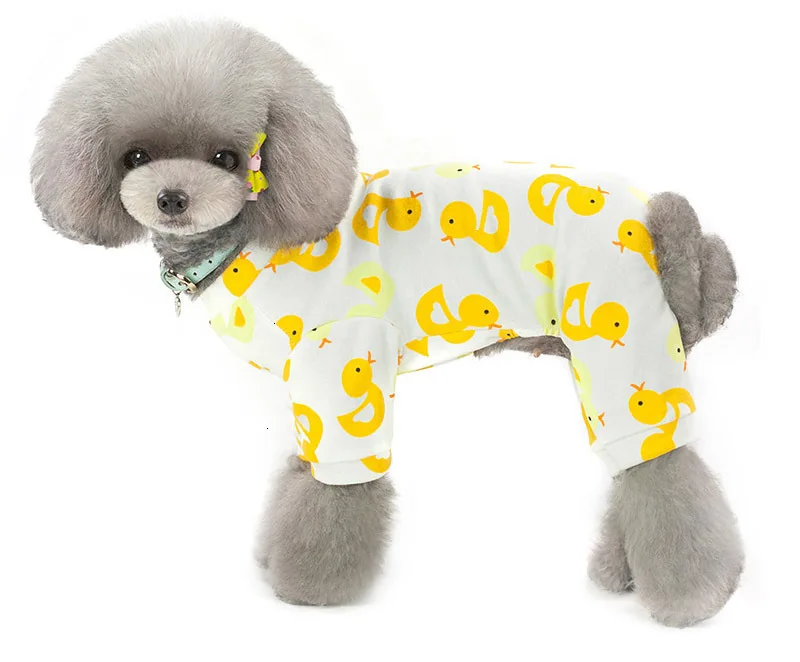 Pawstrip милые пижамы для маленьких собак Одежда для собак комбинезон для щенка для собаки чихуахуа Померанский комбинезон "Собака" одежда S-2XL