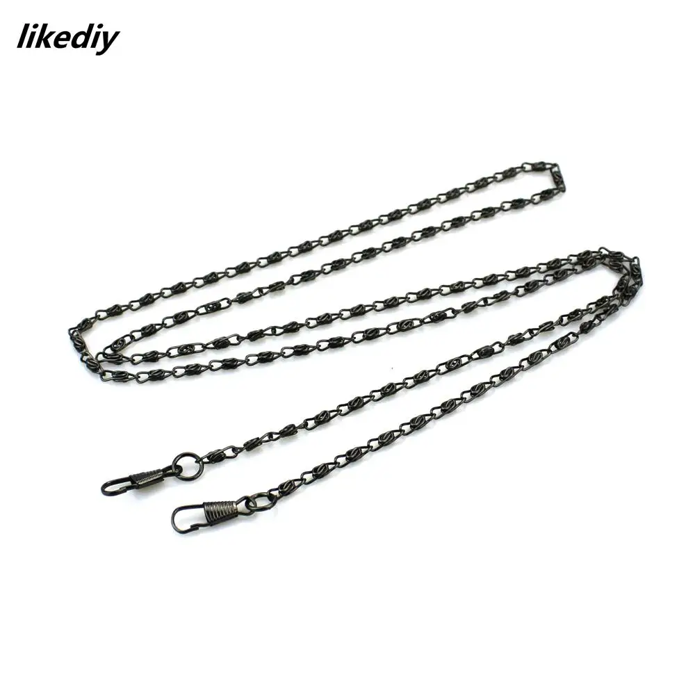 4 Pcs/Lot Antique Bronze/Golden/Silver/Gun Black About 120 CM Long Metal Chain For Purses DIY Bag Accessory Colors | Багаж и сумки