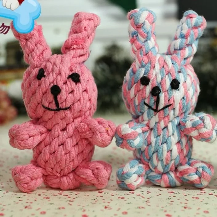 

Free Shipping Pet Rope Toy harmless Various animal cleaning Molar teeth depressing artifact High Quality