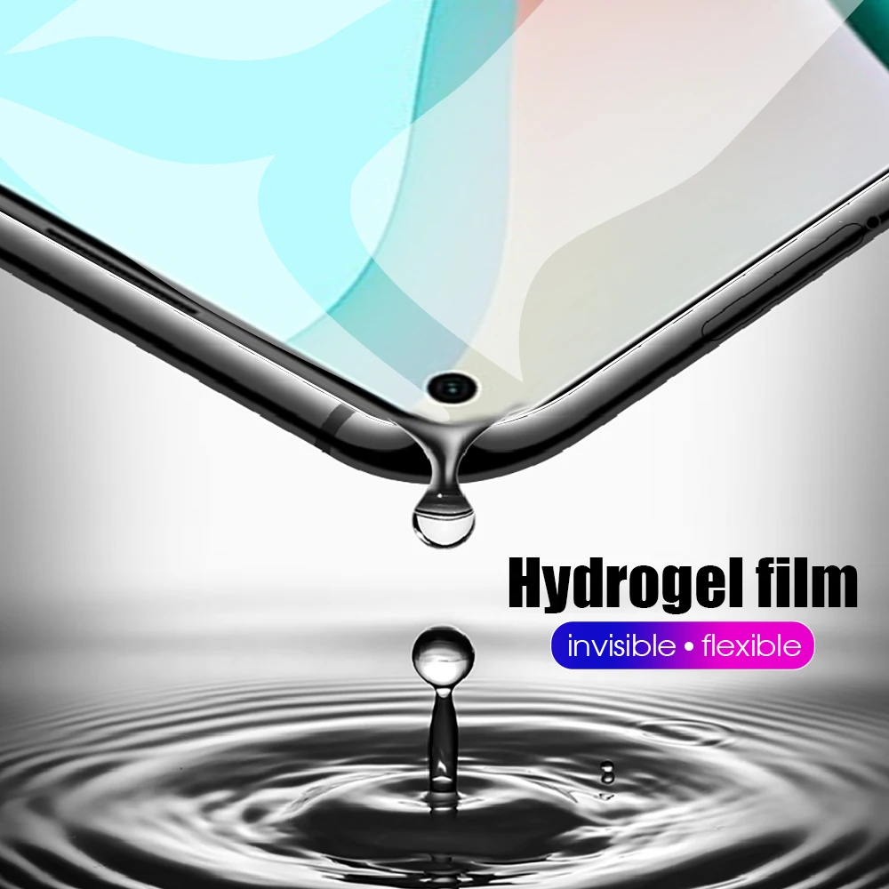 

2Pcs Hydrogel Soft Film For Xiaomi Redmi Note 10 9 Pro Max Note 9T 5G Protective Film For Redmi Note 9T 5G Note 9S not glass