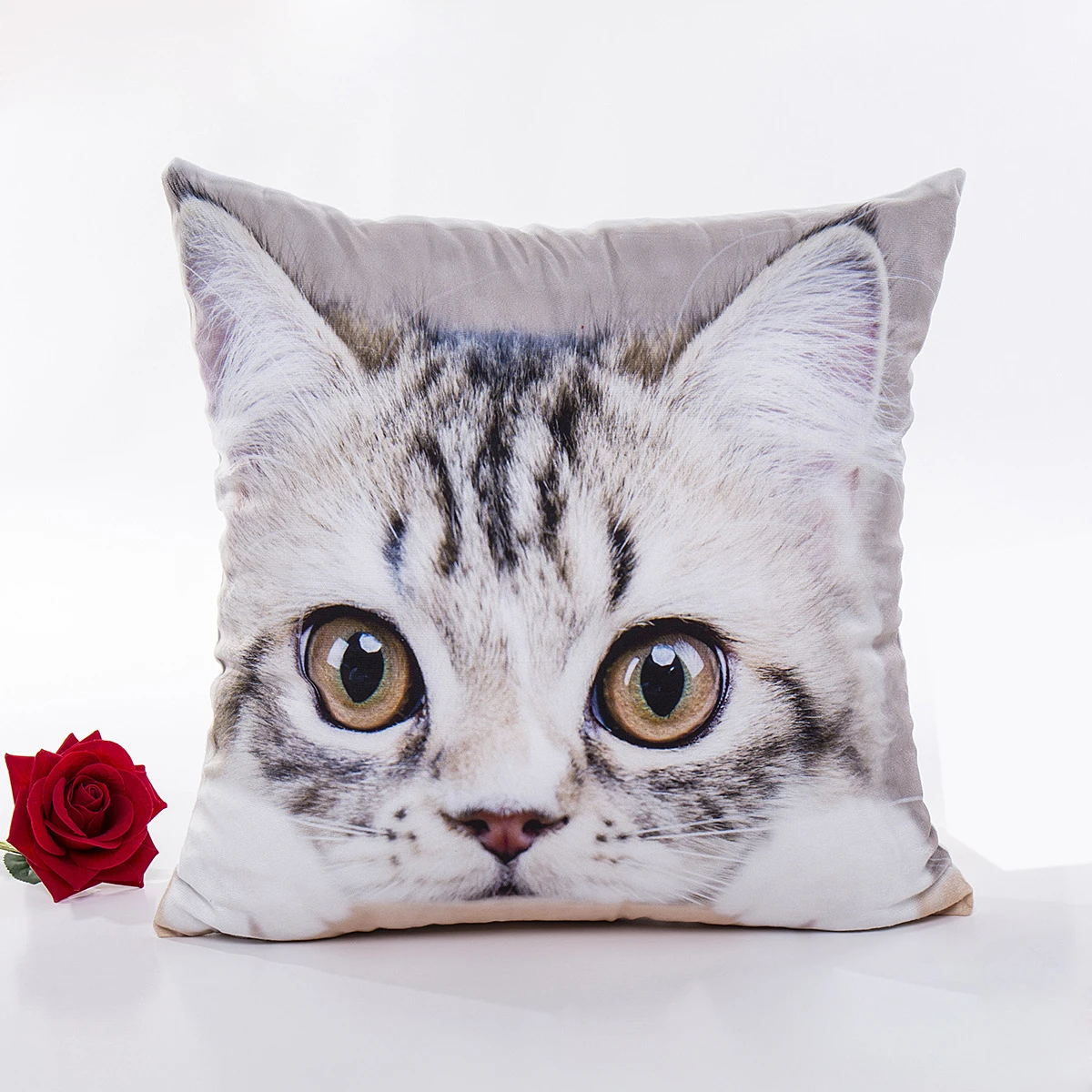 Симпатичные чехлы для подушек с изображением кота Канадская наволочка подушки