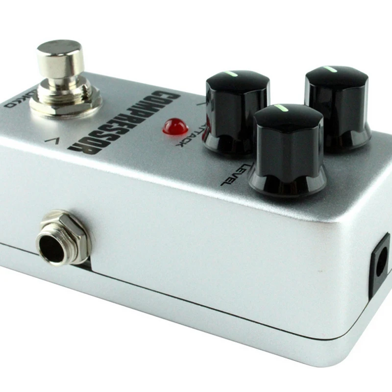 Мини-компрессор для гитары KOKKO FCP2 педаль бас-гитары Stompbox балансировка отключение