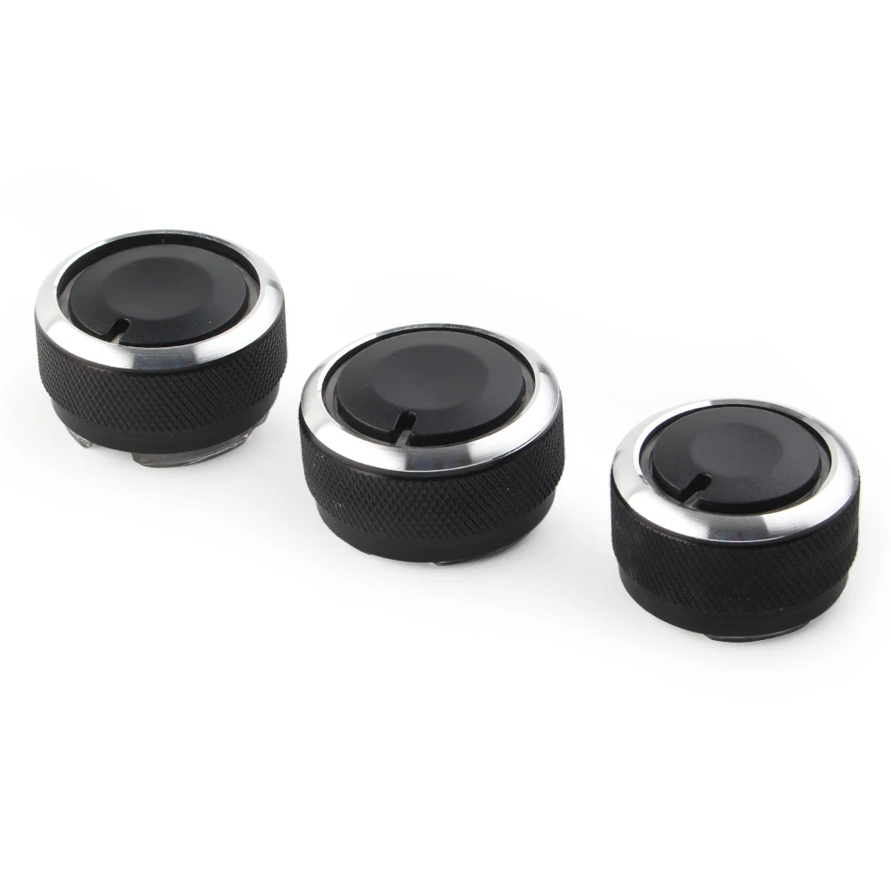 Ручка контроля тепла кондиционера автомобиля переключатель 3 шт. для VW POLO 9N 9N3 6R 2004