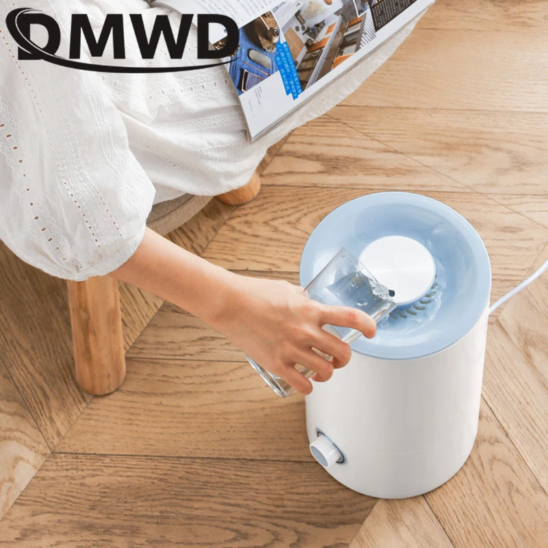 DMWD Электрический ультразвуковой увлажнитель 4L ароматерапия диффузор эфирного