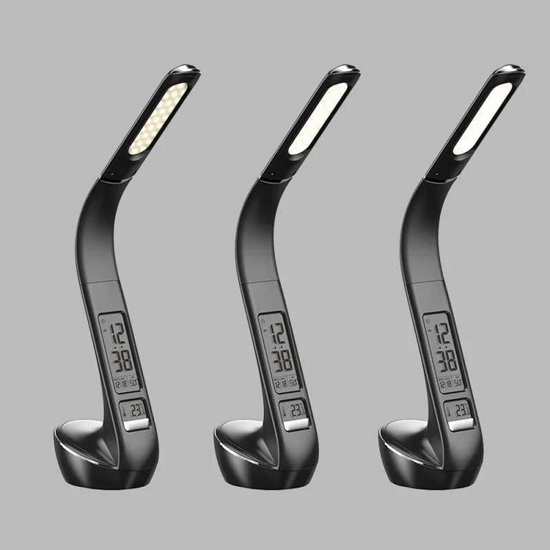 Кожаный чехол LED Настольная лампа наглазники настольные лампы с регулируемой