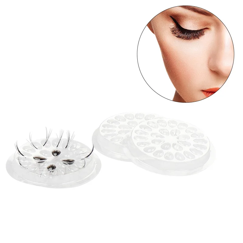 100 шт. одноразовые ресницы клей держатель паллет наращивание ресниц клеевые