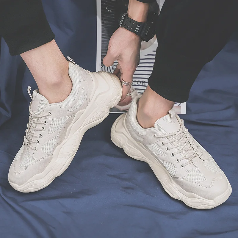 Мужские кроссовки мужская модная Легкая сетчатая повседневная спортивная обувь