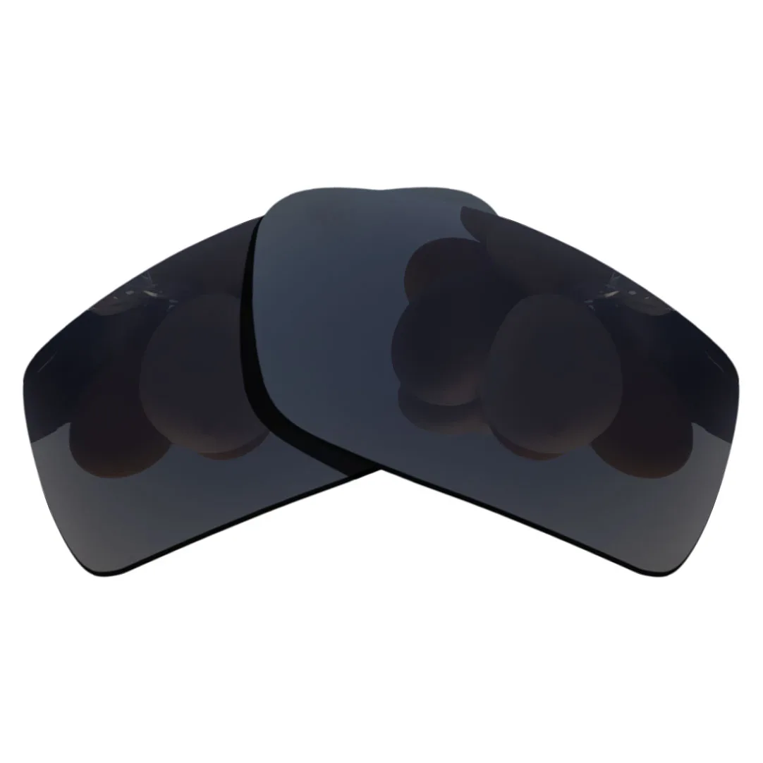 (Черный + 24K Gold зеркальным покрытием) 2 пар поляризованных Сменные линзы для Gascan