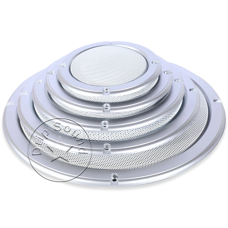 Сетчатая Крышка для автомобильного аудио динамика декоративная круглая