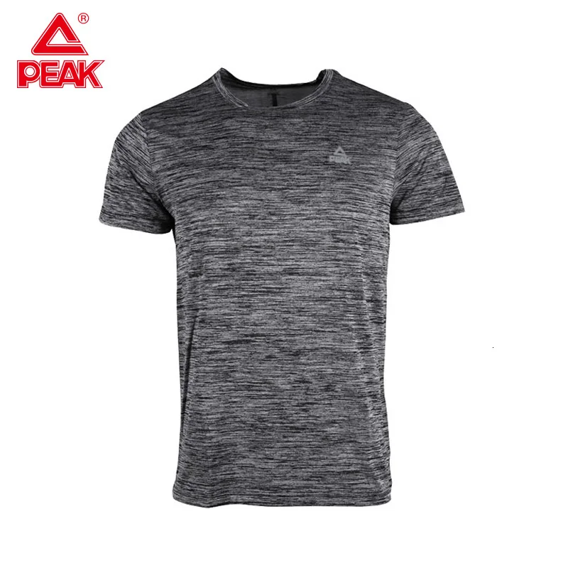 Футболка мужская быстросохнущая с коротким рукавом дышащая сетчатая | Спорт и