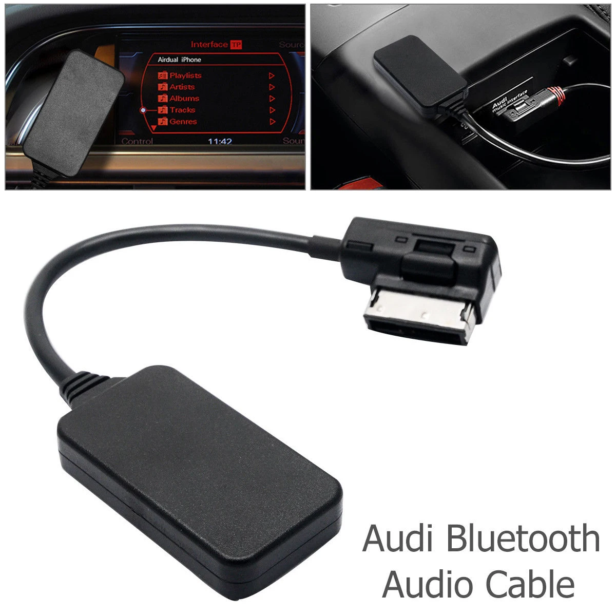 AMI интерфейс Bluetooth Музыка AUX аудио кабель адаптер с 22 см кабель подходит для Audi совместим с 2G 3g системы