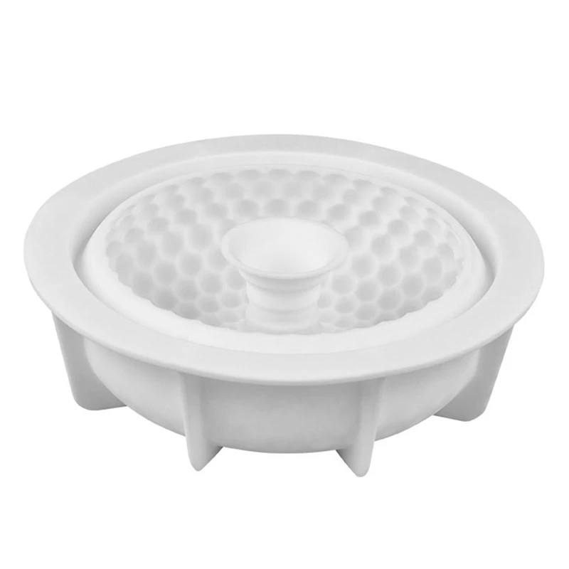 

French Dessert Mousse Mold Single Hollow Sakya Fruit Cake Silicone Mold Manual DIY Baking Tool