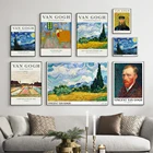 Картина на холсте Винтаж Винсента Ван Гога художественные принты для французской выставки настенные картины Декор для дома комнаты галереи