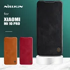 Чехол Nillkin для Xiaomi Mi 10 Pro, кожаный чехол-книжка Qin, тонкий кошелек с отделениями для карт, деловой чехол для Xiaomi Mi10 Mi 10 Pro, задняя крышка