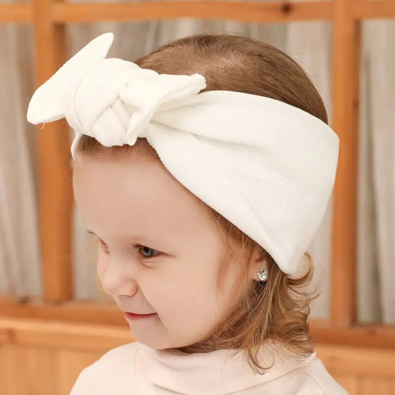 

Cute Hair Accessories Toddler Headwear Band Girls Kids Headband Knot Baby Turban