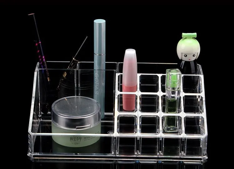 Органайзер для макияжа коробка хранения акриловый макияж косметический ящик