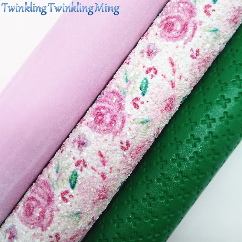 Блестки разных цветов ткань из искусственной кожи листы синтетической для банта