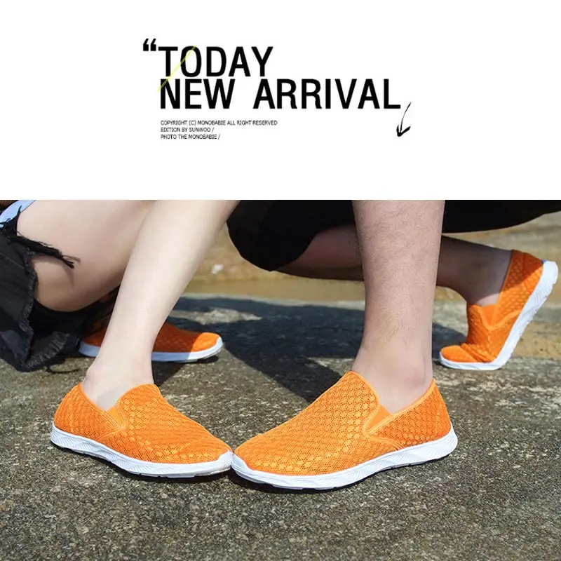 Женская дышащая мужская обувь для бега летняя спортивная сетчатые кроссовки