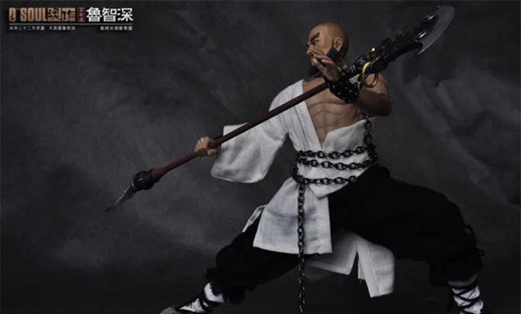 Экшн фигурка в масштабе 1/6 кукла из древнего китая с водной шкалой модель монах