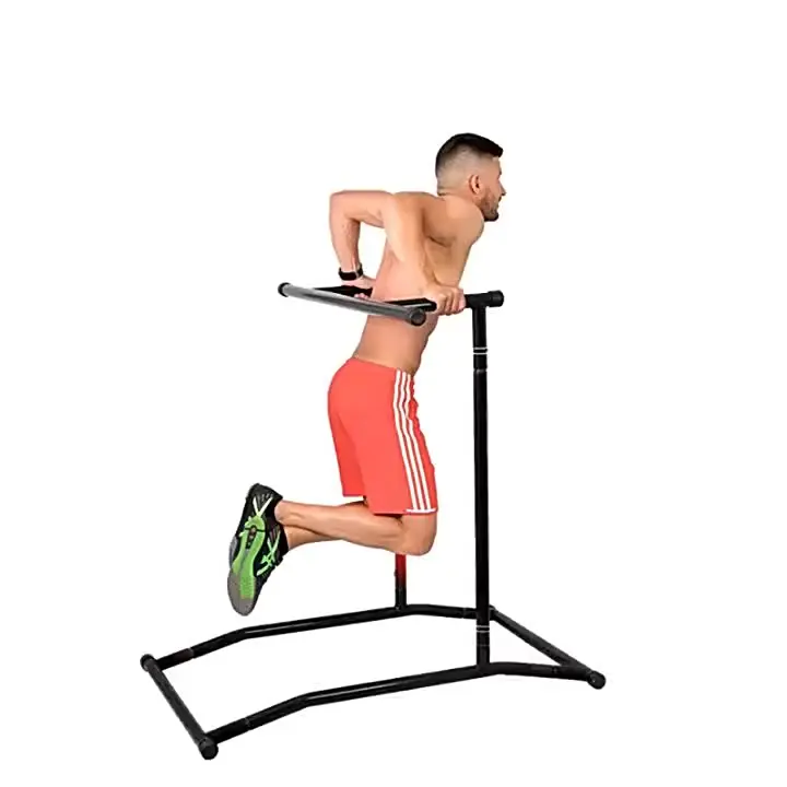 

Freestanding, Portable Pull Up Bar & Dip Station - Multi-functional
