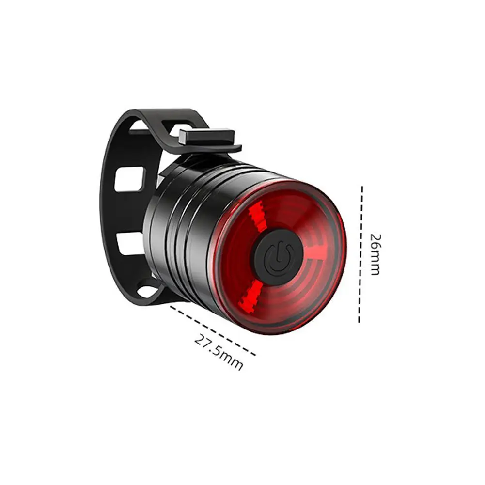 

Bicycle Taillights USB Rechargeable Cycling Bicycle Light LED Head Front Tail Clip Light Lamp Outdoor Accessorie Bike Light