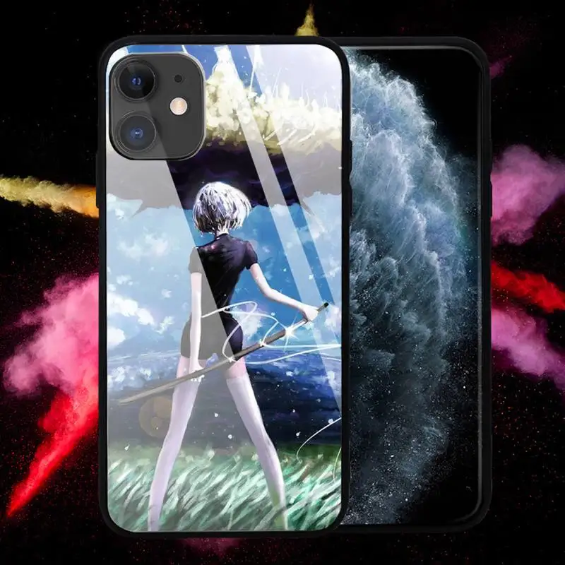 

Houseki no Kuni Phone Case Tempered glass For iphone 6 6S 7 8 plus X XS XR 11 12 mini PRO MAX